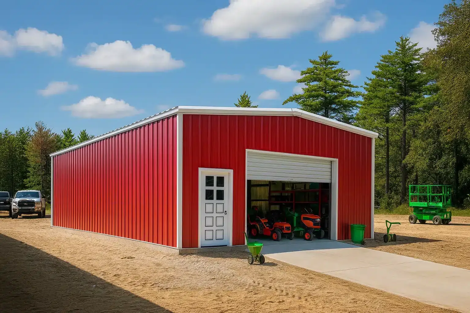 30 x 50 Steel Building